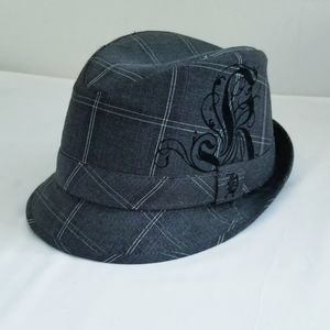 HEADERS Plaid Fedora Hat